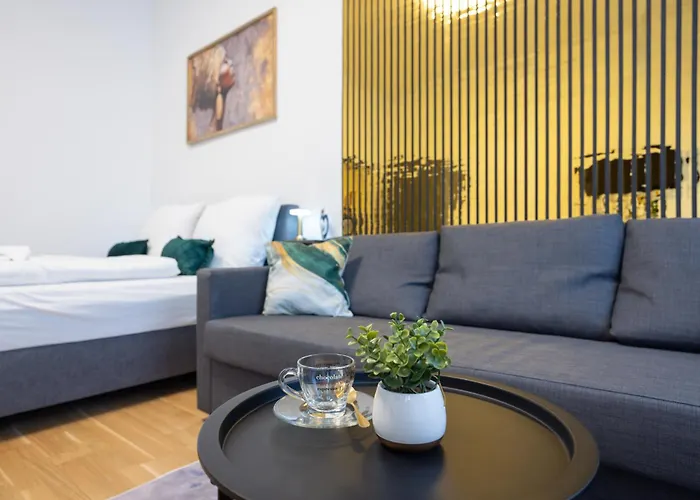 Daire Deluxe Center Apartment! Free Garage Parking Included! Close To Metro U2 & Congress Center!